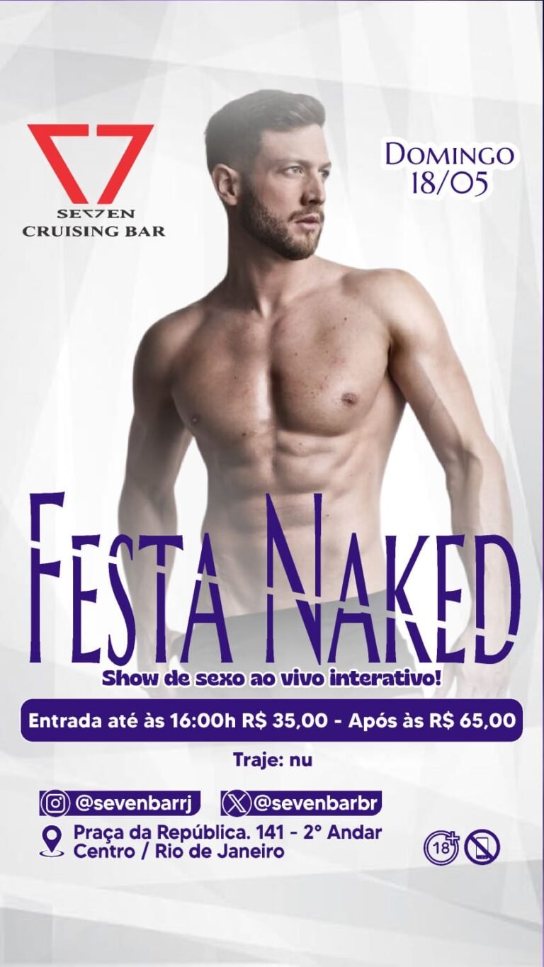 Festa Naked no Seven Cruising Bar