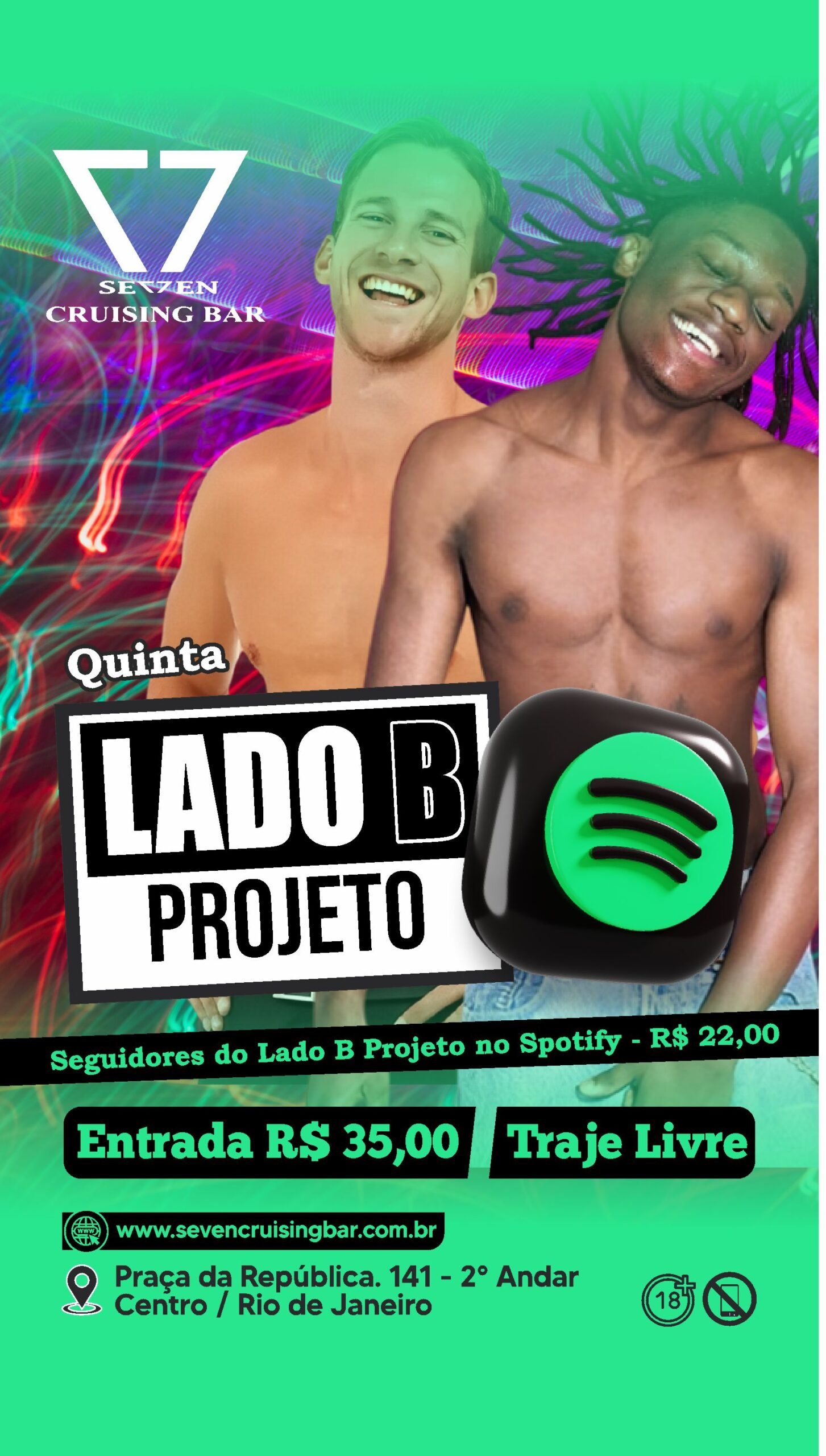 Quinta feira Lado B Projeto   Funck Proibidão para o sexo entre homens 
